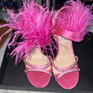 nina feather sandal